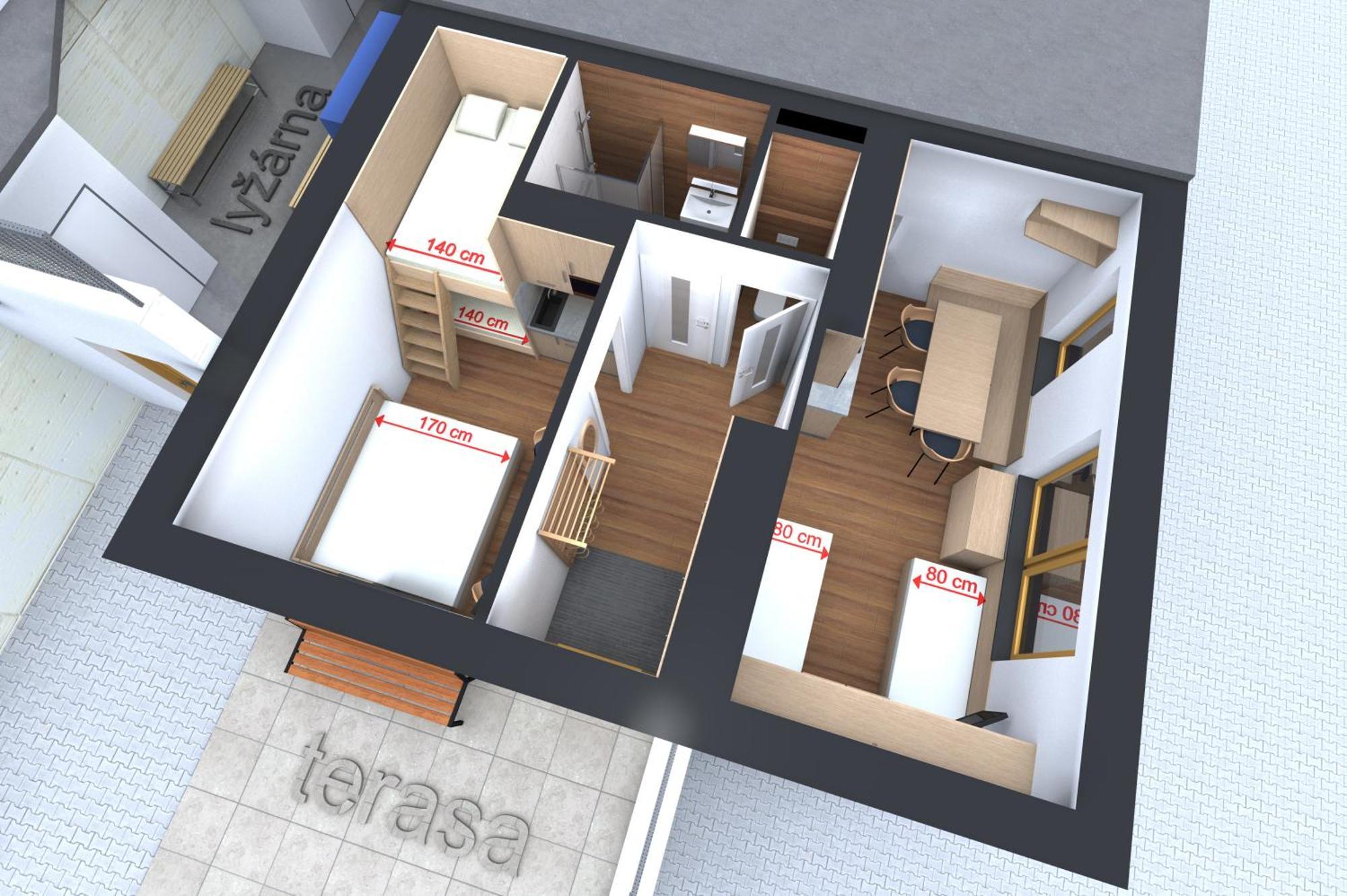 U Králíka, apartmán E Dolní Morava Esterno foto
